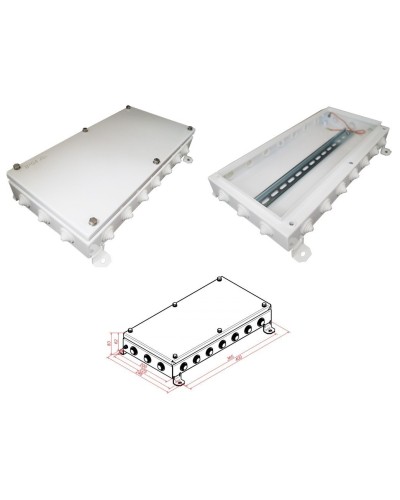 КМ IP55-2040. Коробка монтажная электротехническая. Гефест в Тюмени