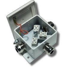 КМ-О (6к*6,0)-IP66 три ввода: Коробка монтажная огнестойкая