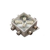 КМ-О (12к*6,0)-IP66-120х120, восемь вводов: Коробка монтажная огнестойкая
