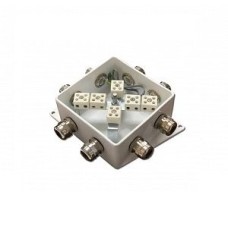 КМ-О (12к*10,0)-IP66-120х120, четыре ввода: Коробка монтажная огнестойкая