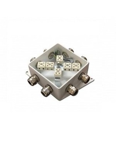 КМ-О (12к*10,0)-IP66-120х120, три ввода: Коробка монтажная огнестойкая в Тюмени