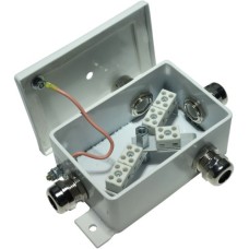 КМ-О (6к*6,0)-IP66-d, четыре ввода: Коробка монтажная огнестойкая
