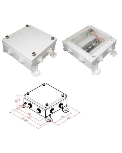 КМ IP55-1515. Коробка монтажная электротехническая. Гефест в Тюмени