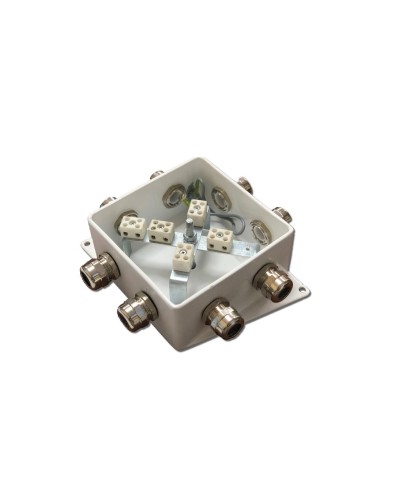 КМ-О (10к)-IP66-120х120, восемь вводов: Коробка монтажная огнестойкая в Тюмени