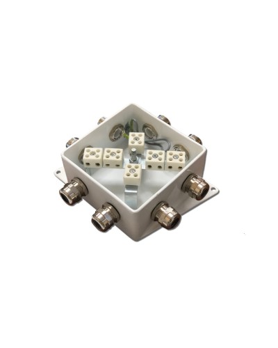 КМ-О (12к*6,0)-IP66-120х120, четыре ввода: Коробка монтажная огнестойкая в Тюмени