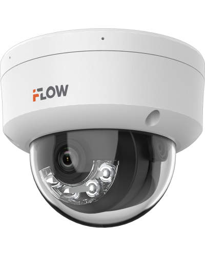 F-IC-2442C2MS(2.8мм). Бюджетная IP-видеокамера купольная. i-FLOW в Тюмени