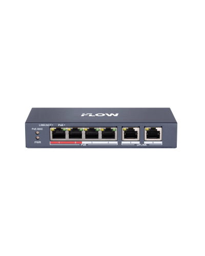 F-SW-EU206POE-V/L. Сетевой PoE коммутатор. i-FLOW в Тюмени