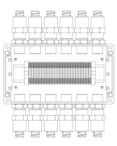 КВМК 2401. Коробка коммутационная взрывозащищенная. Компания СМД в Тюмени
