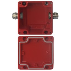 МКС Мороз, 2МВ, IP66/IP68, красный. Коробка коммутационная металлическая. Магнито-Контакт