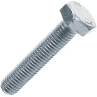 Болт с шестигранной головкой оцинкованный М12х50 (DIN 933) (25 шт) (PR08.2360). Болт с шестигранной головкой. Промрукав