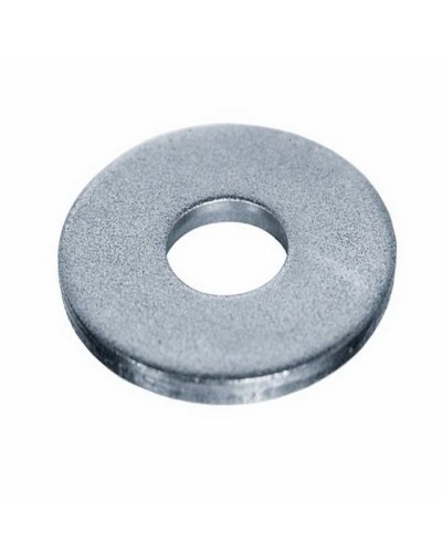 Шайба с широкими полями (кузовная) оцинкованная M12 (DIN 9021) (100 шт) (PR08.3927). Шайба с широкими полями. Промрукав в Тюмени