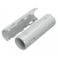 Муфта разборная D20 атмосферостойкая серая (PR13.0430). Муфта разборная. Промрукав