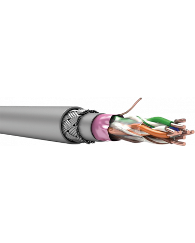 TechnoLAN F/UTP SWA PS Cat 5e ZH нг(A)-HF 2x2x0,52. Кабель «витая пара» (LAN) для структурированных систем связи. СПКБ-Техно в Тюмени