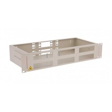 ШКОС-Л-2U/4 (корпус б/планок,б/ЗИП,б/кассеты) (130308-00049). Кросс оптический 19. ССД (Связьстройдеталь)