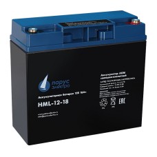 HML-12-18. Аккумулятор герметичный свинцово-кислотный. Связь инжиниринг