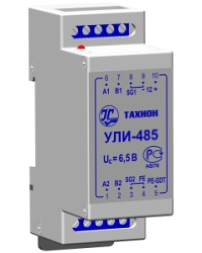 УЛИ-485. Удлинитель (повторитель) линий интерфейса RS-485.. Тахион в Тюмени
