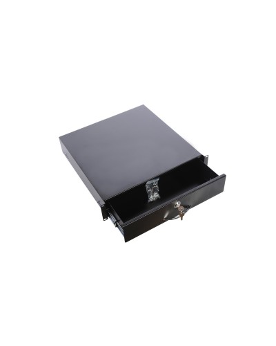 ТСВ-Д-2U.450-9005. Полка (ящик) для документации 2U. ЦМО в Тюмени