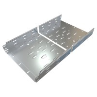 Лоток перфорированный Сендземира 0,7мм 300х80х3000 (LP300803000071). Лоток перфорированный. ВМК