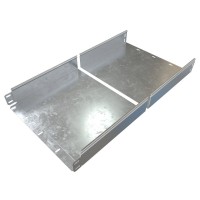 Лоток неперфорированный Сендземира 1,0мм 400х50х3000 (LN400503000101). Лоток неперфорированный. ВМК