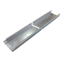 Лоток неперфорированный Сендземира 0,7мм 100х80х3000 (LN100803000071). Лоток неперфорированный. ВМК